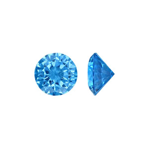 CZ Blue Zircon Stone - Item CZ60BZ