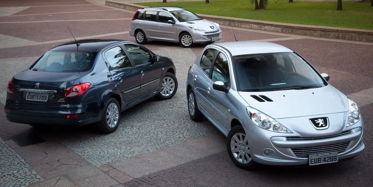 Peugeot 207 sedan, SW e hatch