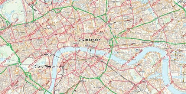 Map of London