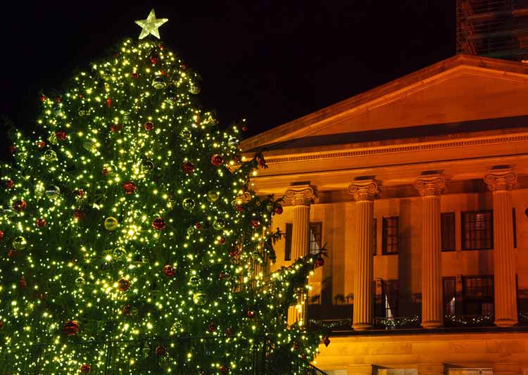 tree lighting christmas events clarksville tn