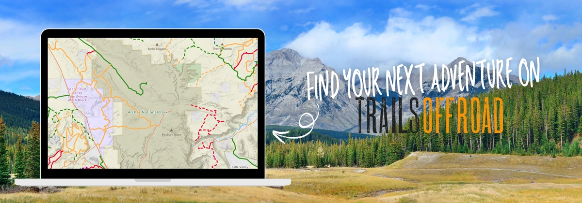 Using Trails Offroad to find trails