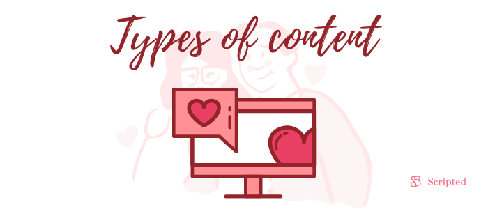 Types of content that resonate with dating audiences