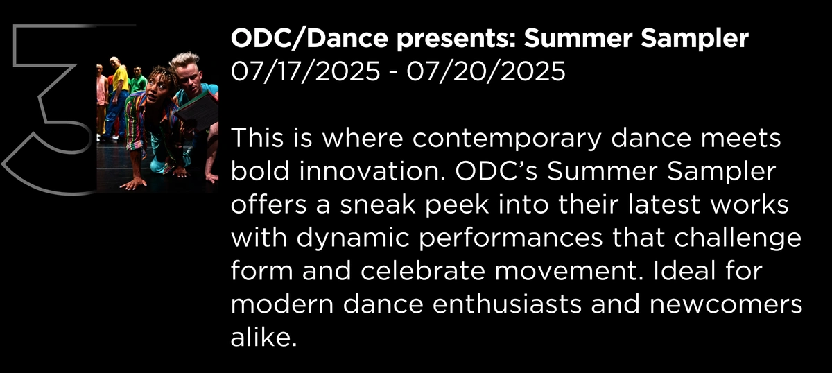 ODC/Dance presents: Summer Sampler