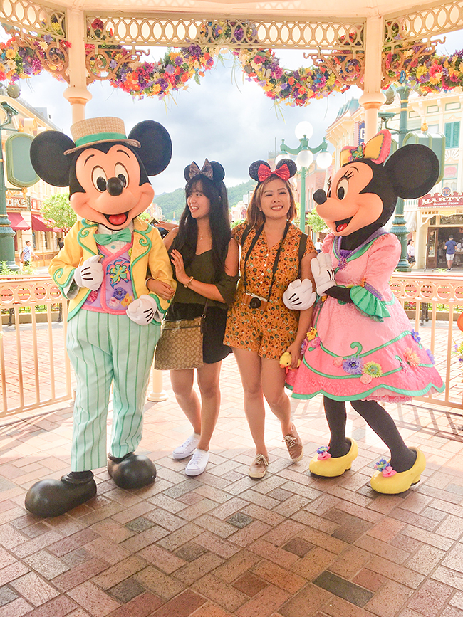 Mickey Mouse and Minnie Mouse Hong Kong