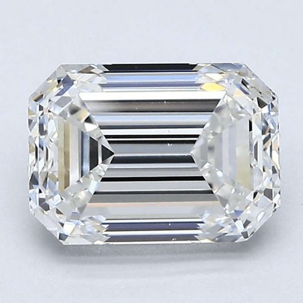 2 carat emerald cut diamond