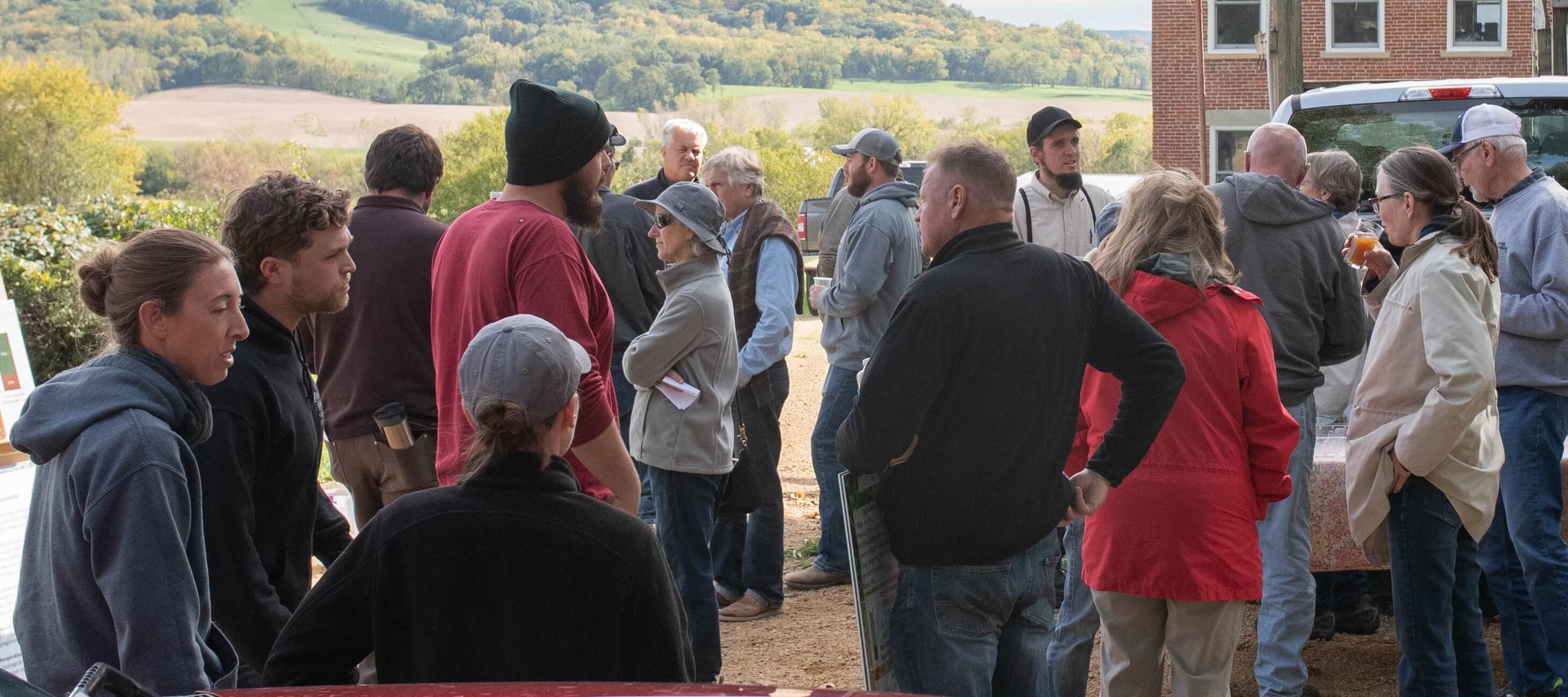 group of farmers