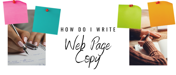 How Do I Write Web Page Copy