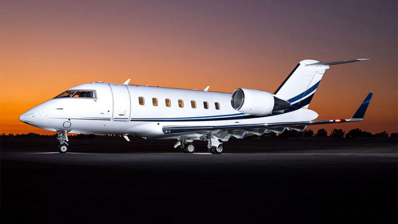Private Flight Booking for Challenger 605 Charter