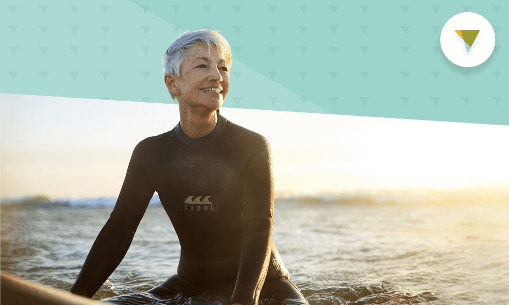 Woman Surfing 