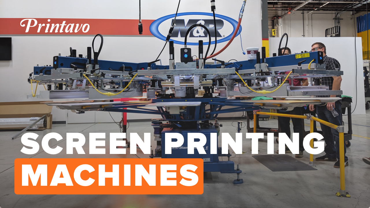 all over screen printing machine