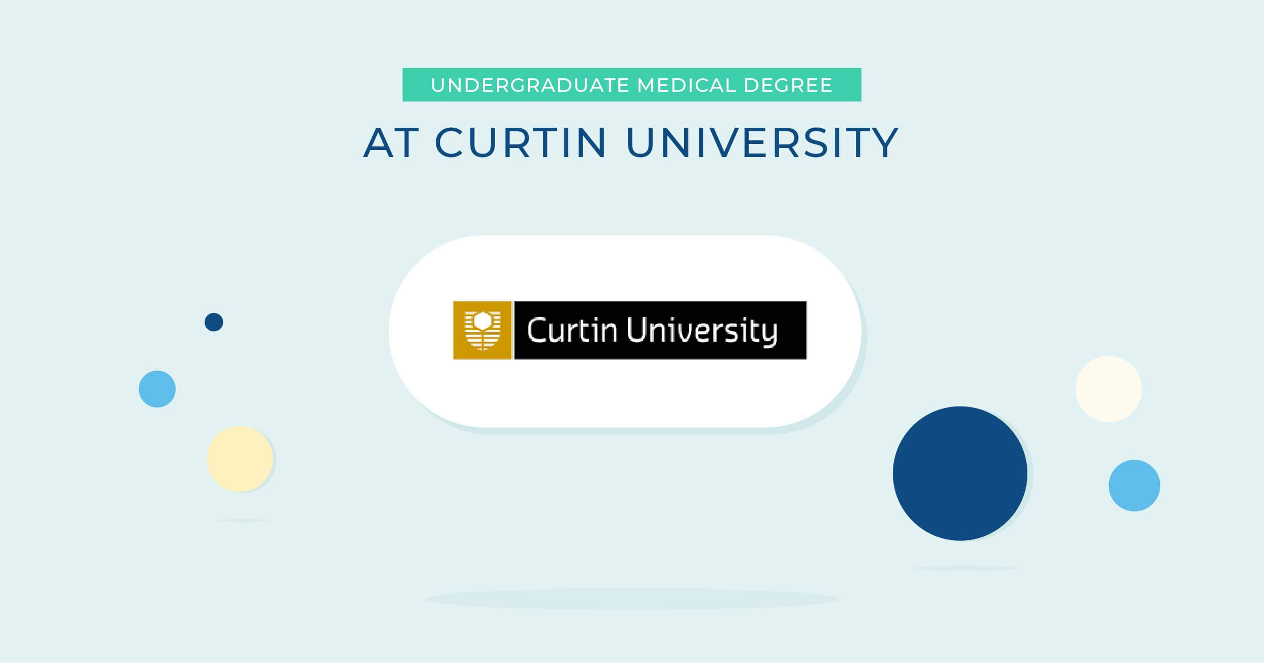 Curtin University Undergraduate medicine Australia