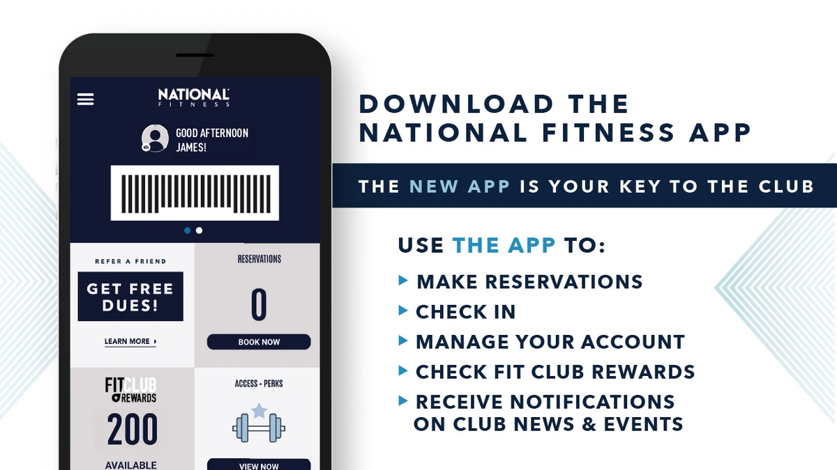 National Fitness Mobile App