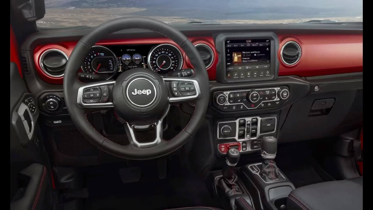 Jeep Gladiator interior