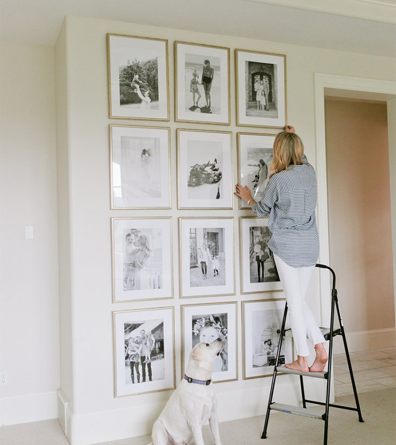 white oval wall picture frames