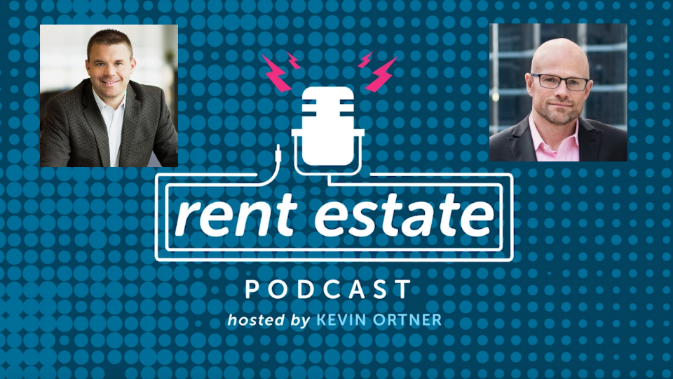 Microphone with pink lightnings podcast image, 2 photos and text