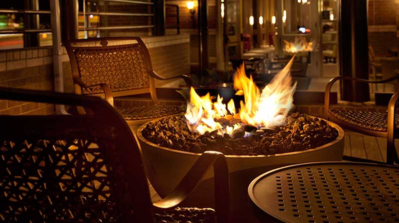 Best Heated Patios And Cozy Fireplaces, Fire Pits Austin