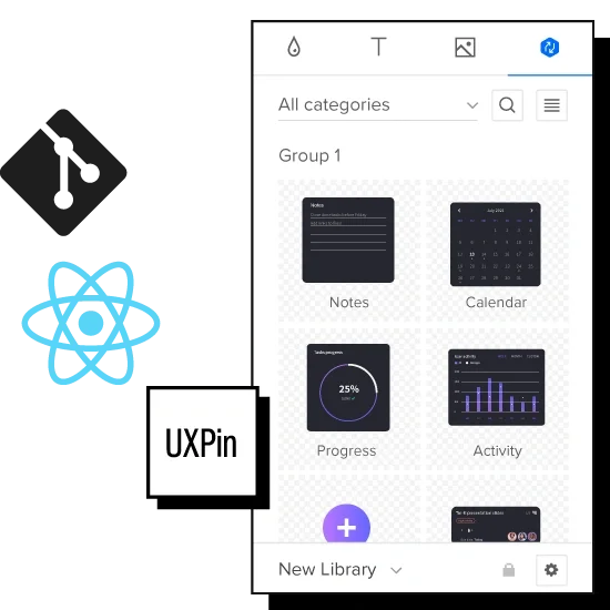 Choose the building blocks that match your product