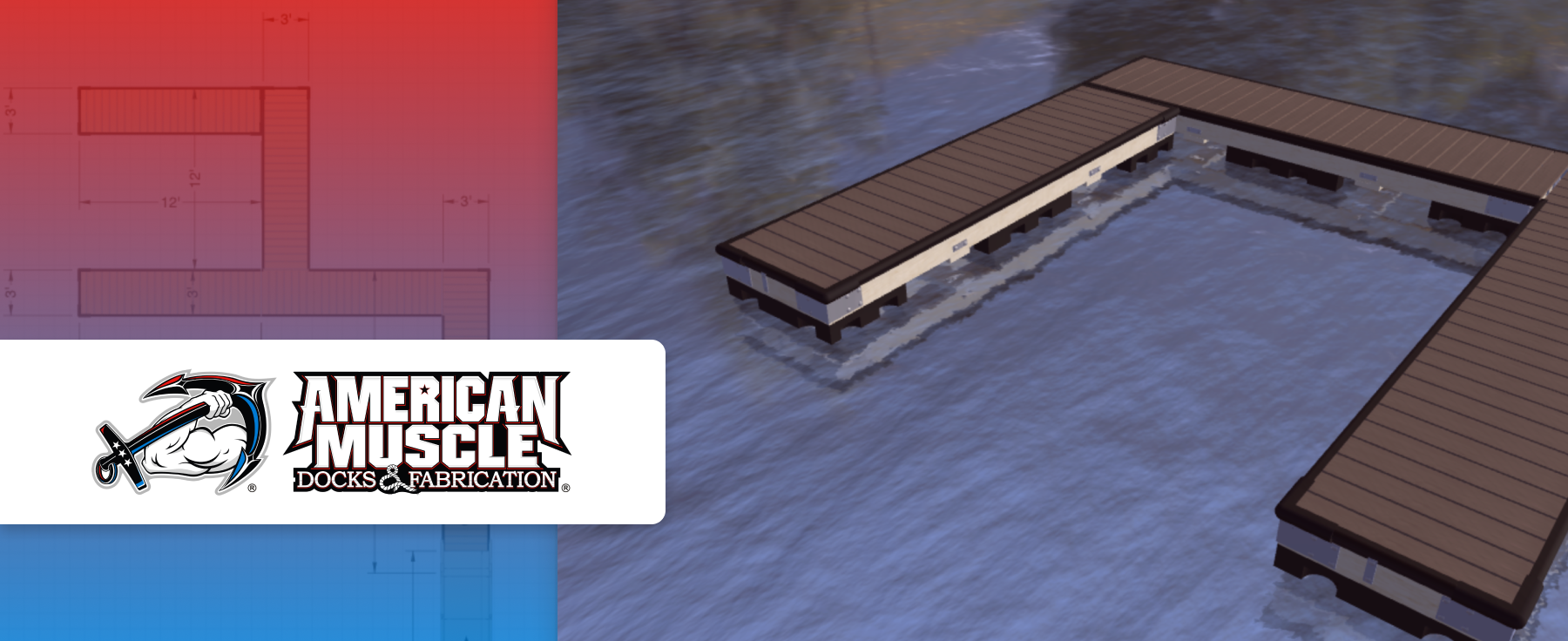 American Muscle Docks Custom Dock Designer Software