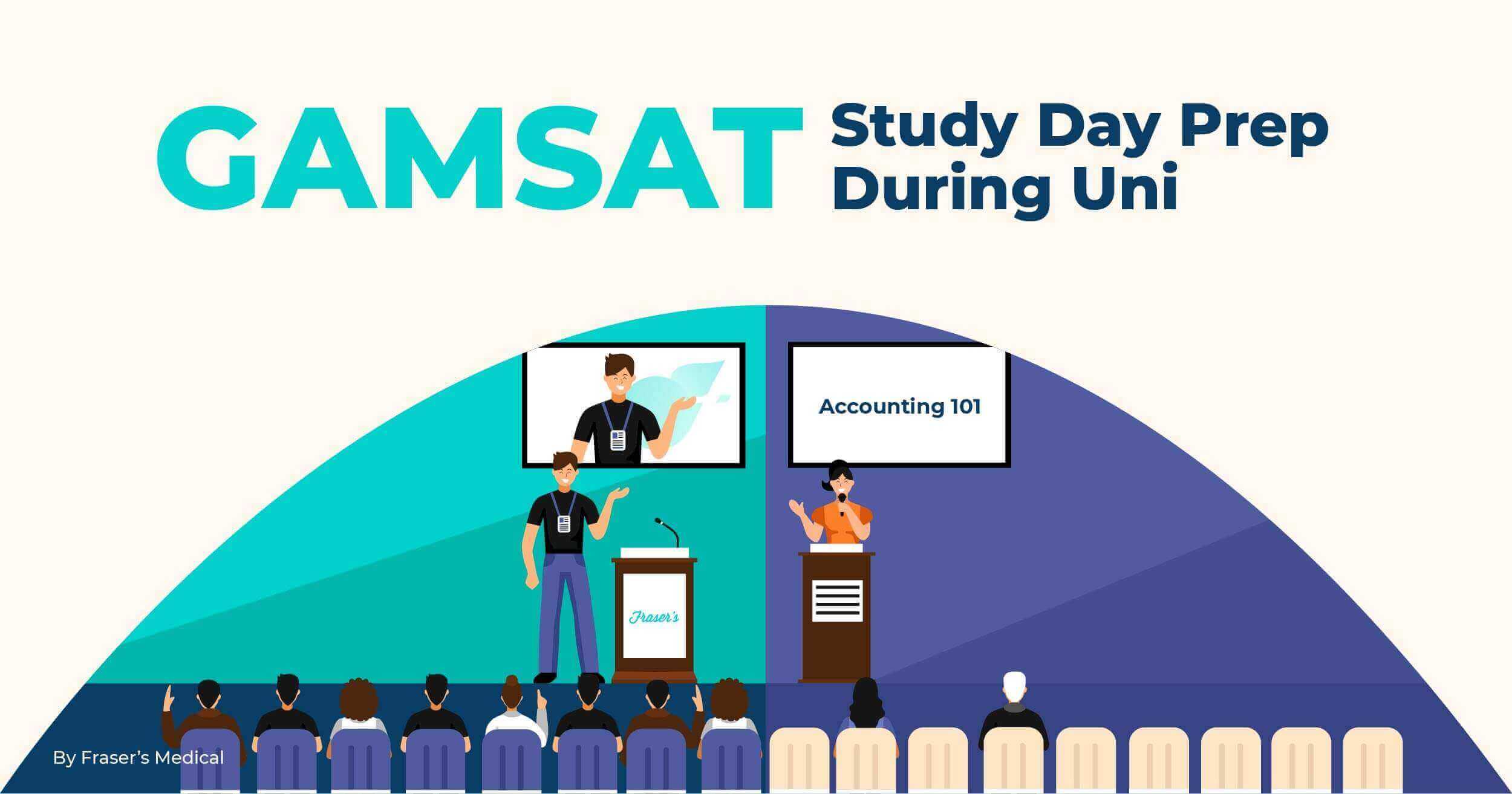 gamsat study during university-how it's different