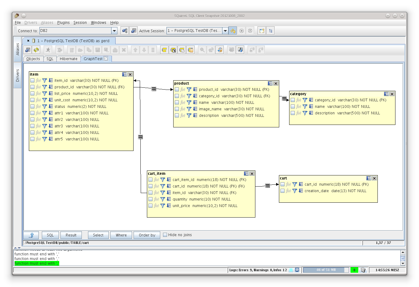 Squirrel SQL Review and Tutorial SqlBot