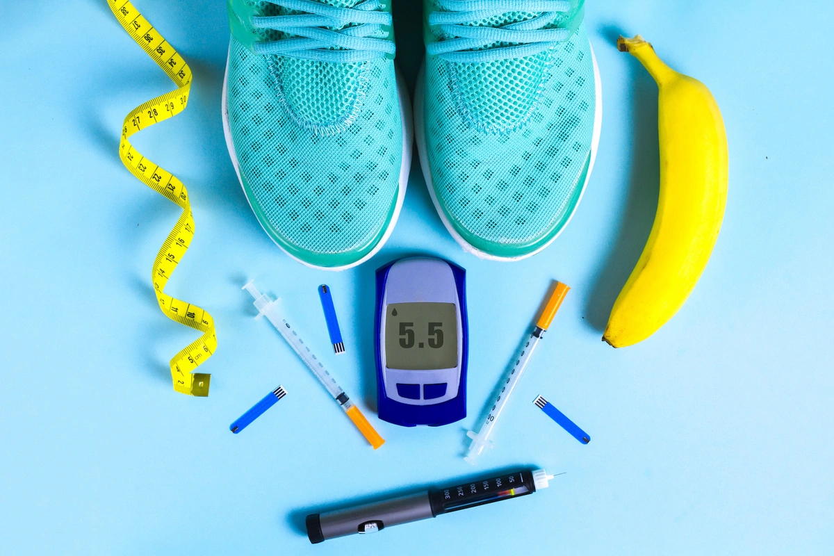 running shoes and Medicare diabetic supplies