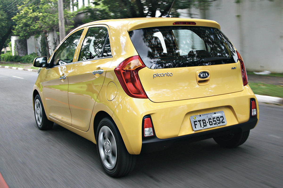 Traseira do Kia Picanto 2016 (Foto: Kia)