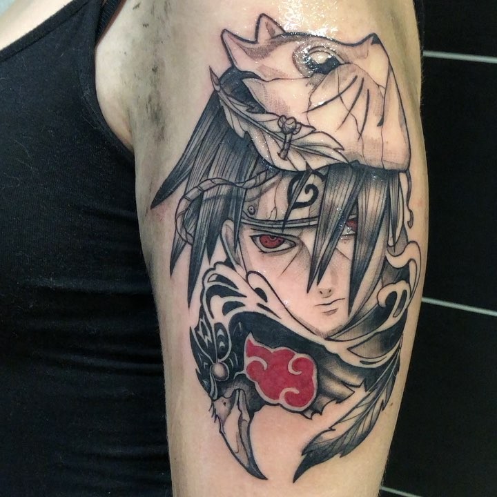 Akatsuki tattoo  Naruto tattoo, Anime tattoos, Tattoos for guys