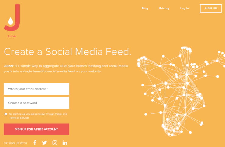 Juicer social aggregator