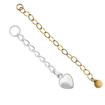 3 Types of Necklace Chain Extenders - Halstead