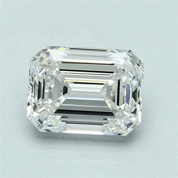 hall of mirrors emerald cut diamond