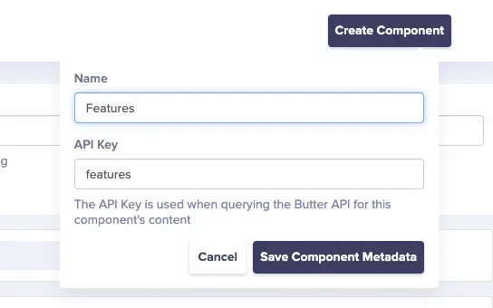 Enter the component name.