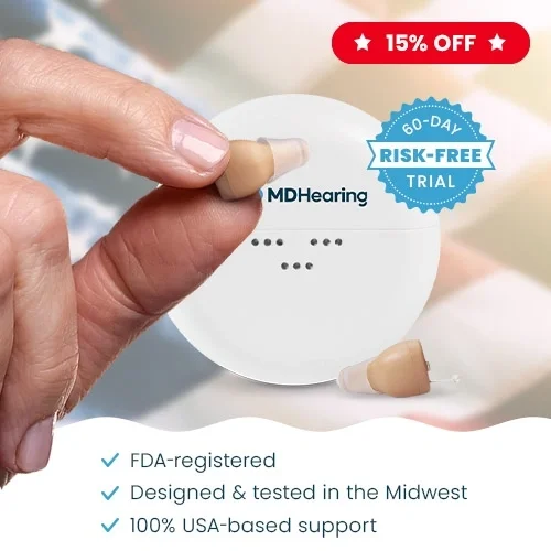 Primary MDHearing NEO: Discreet High-Quality Hearing Aids Image