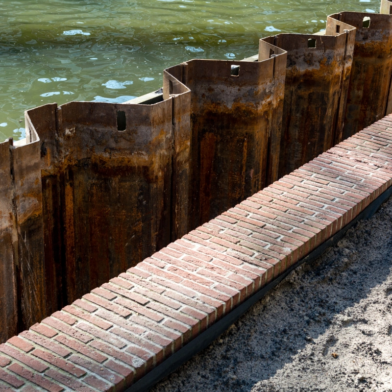 Building overwater with Cofferdams