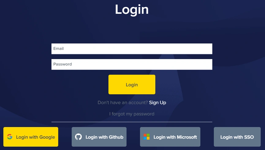 Single Sign-On Login