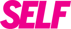 Pink variant of Self Magazine logo