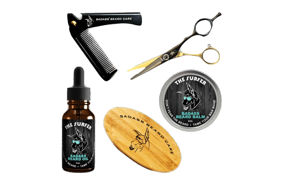 Badass Beard Care Essentials Kit