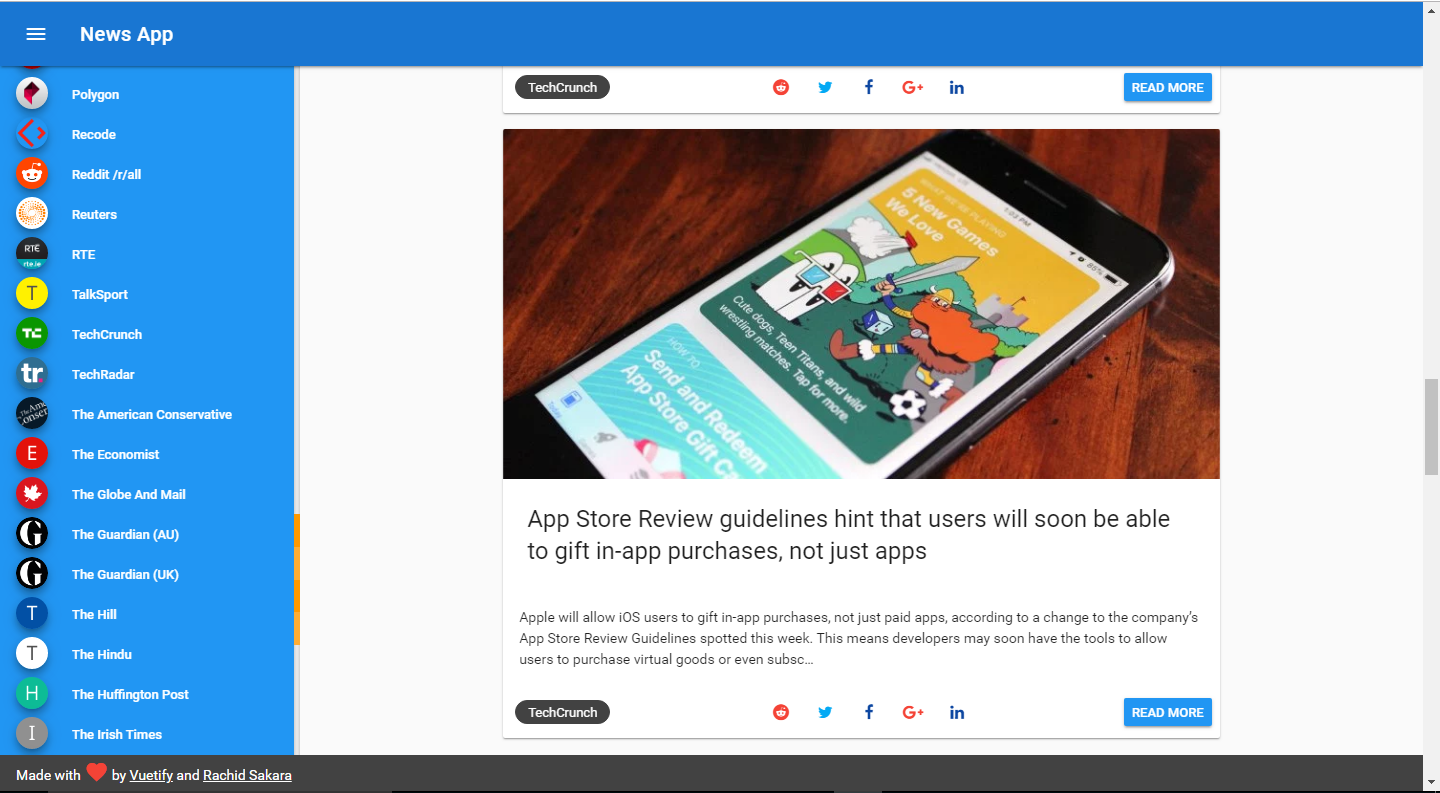 How to Build a Beautiful Animated News App with Vue.js and Vuetify