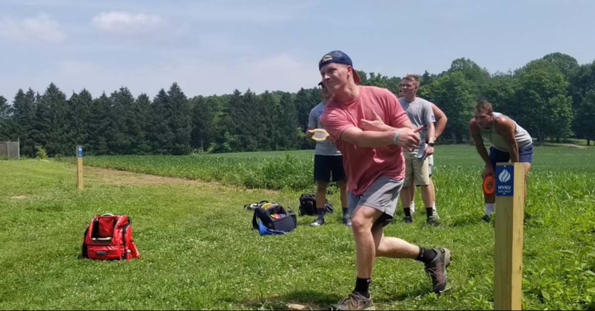 Disc golf is the rare sport that's thrived during the pandemic