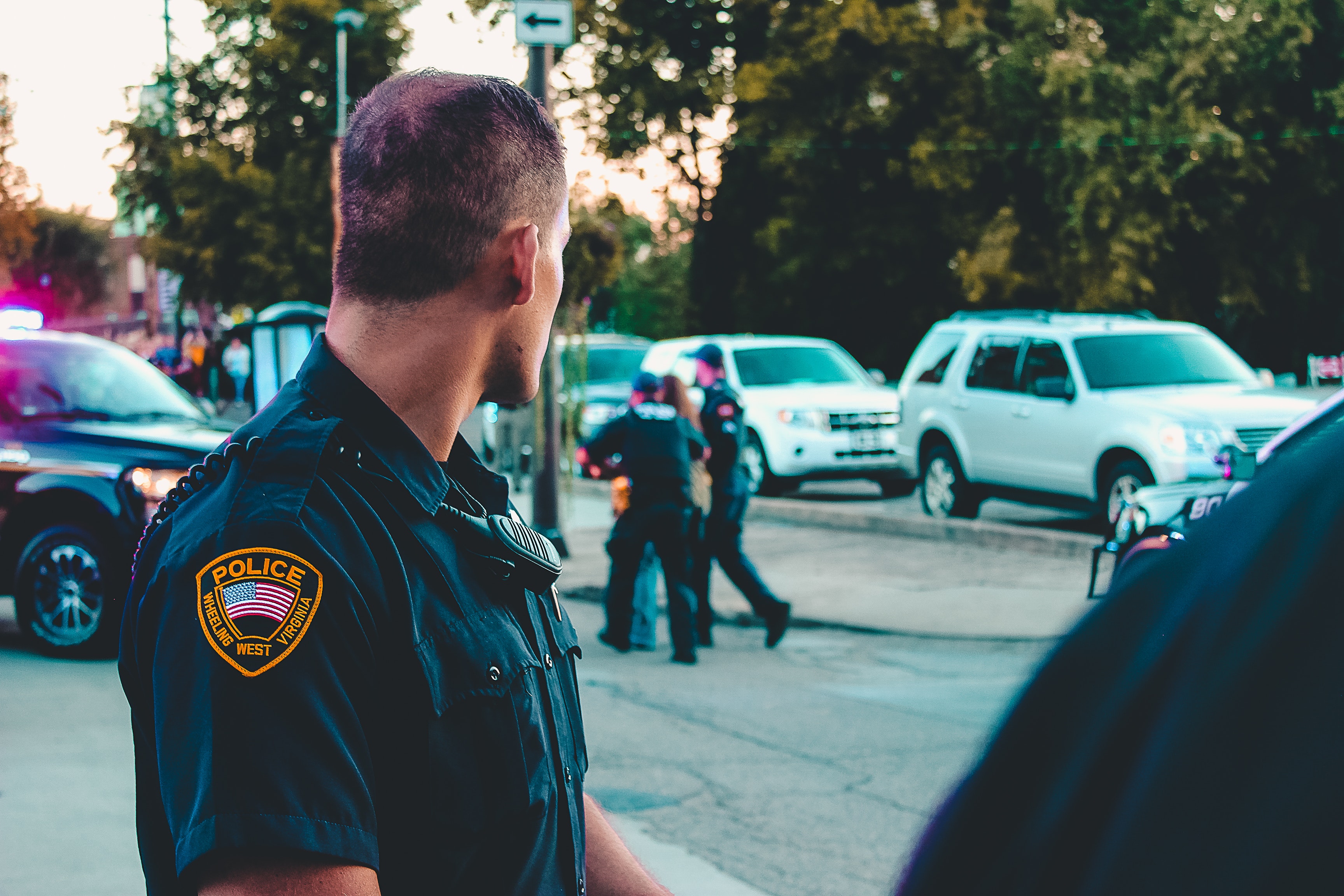 law enforcement policeman and tattoos