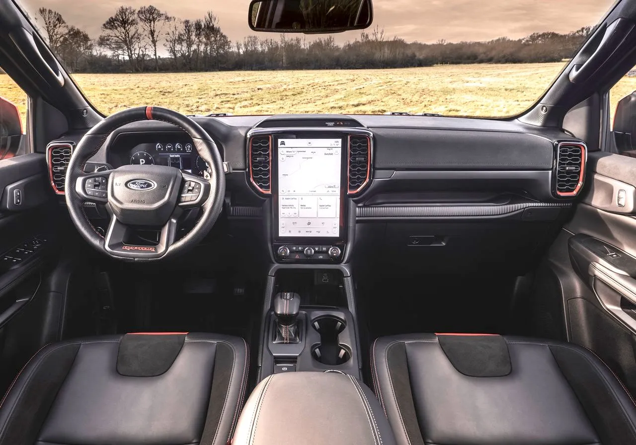 Ford Ranger Raptor 2023 interior