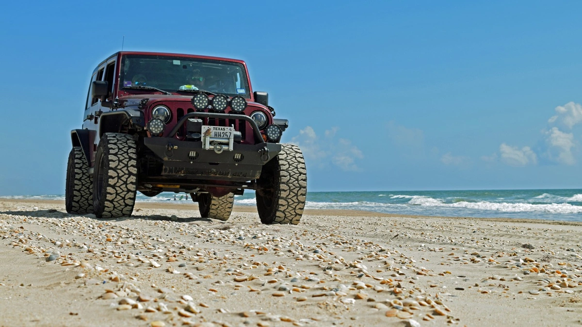 Texas Beach Driving and Camping Blog Image