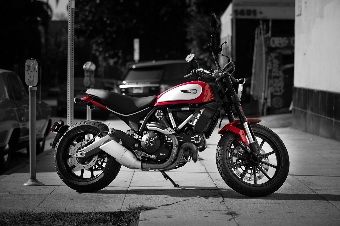 David Shtromberg's 2018 Ducati Scramb...