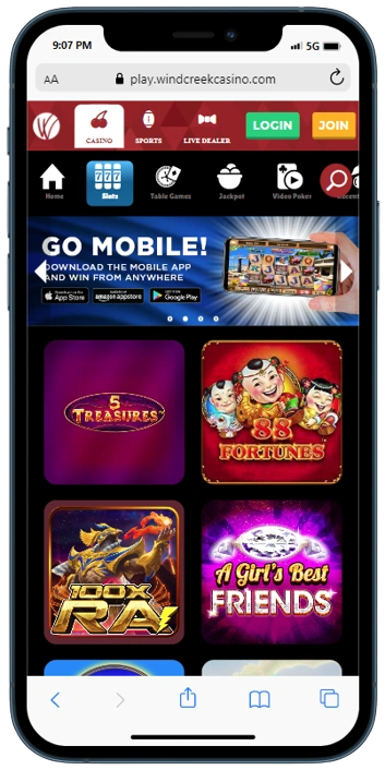 Wind Creek Casino Online Slots