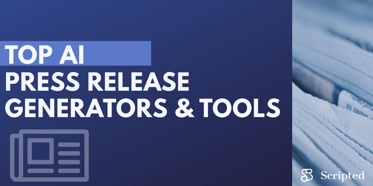 AI Press Release Generator Tools