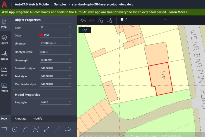 How to create a site plan using AutoCAD