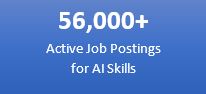 56,000+ active job postings for AI skills