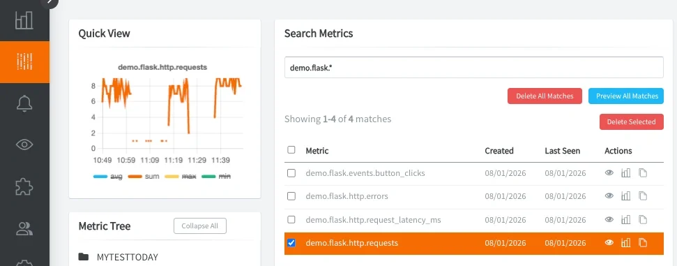 Sending Custom Application Metrics to MetricFire's Hosted Graphite - 1