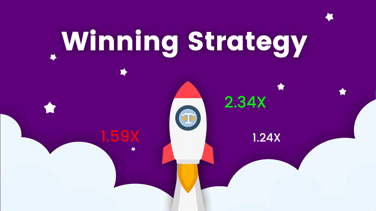 Winning crash gambling strategy by TrustDice
