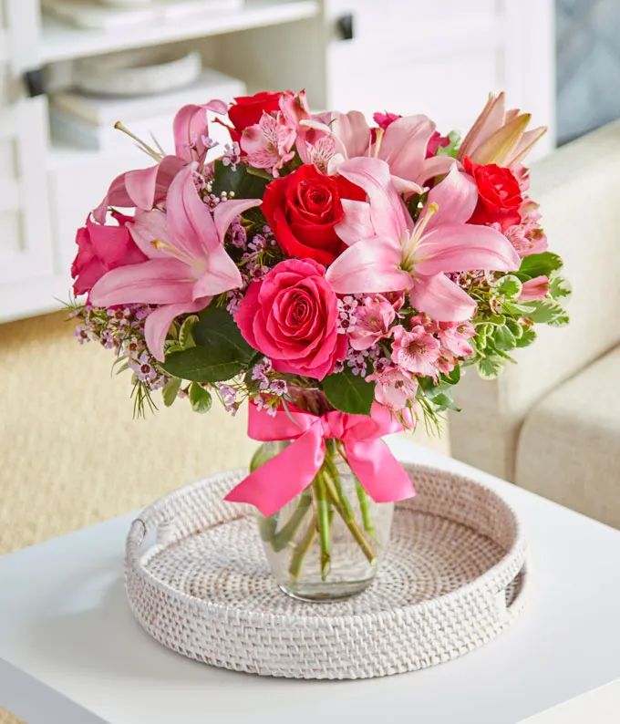 Lily and Rose bouquet