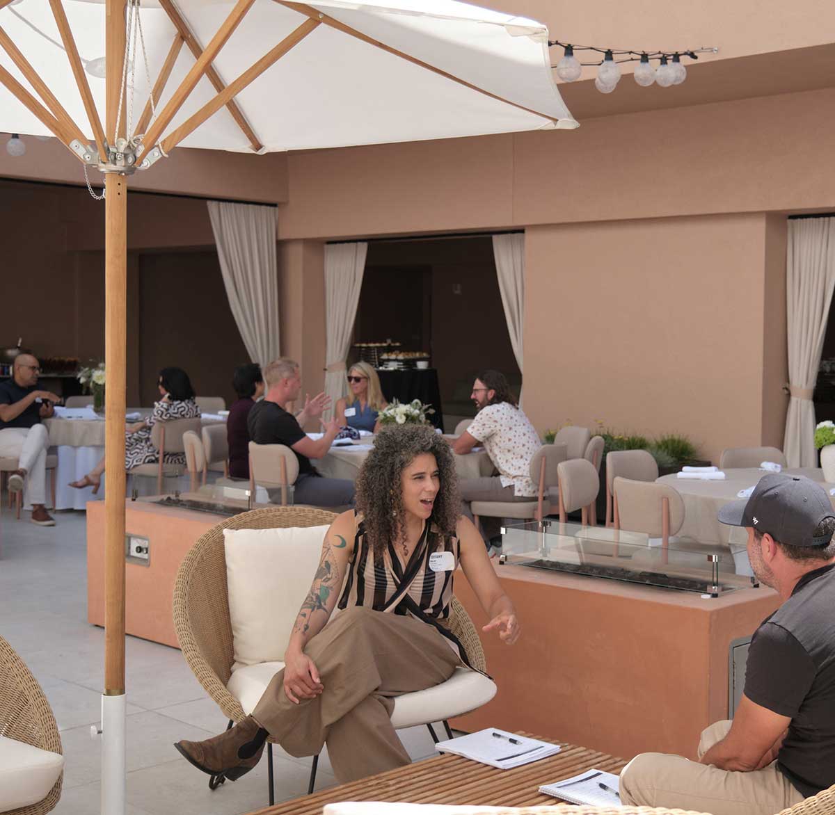 Strategic Coach Members group breakouts in Santa Monica workshop for entrepreneurs 